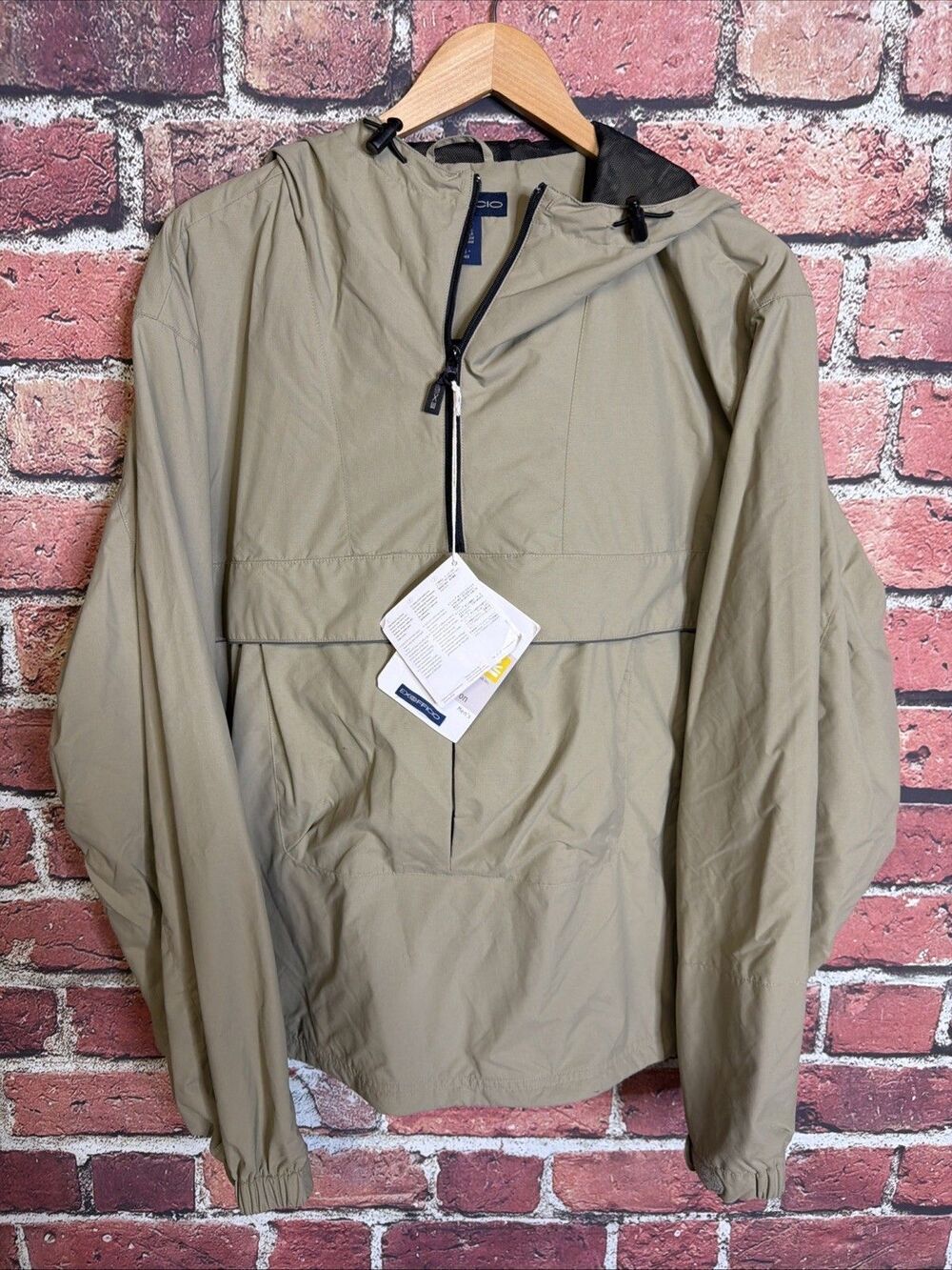 ExOfficio Mens Pro-Tection Anorak Jacket Beige NEW NWT XL Teflon